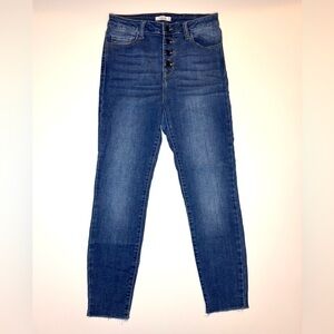 Cello Women’s Ankle Crop Jeans Size- 7